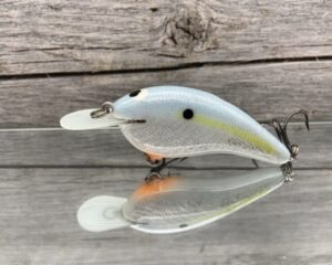 Black Label Balsa - Slim Series - Custom Balsa Crankbait - Sexy Foil Color