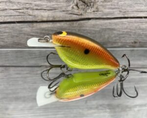 Black Label Balsa - Bacon-Signature Series - Balsa Crankbait - Burnt Granny Color