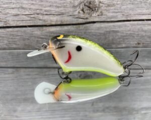 Black Label Balsa - Hickster - Balsa Crankbait - Piebald Plemmons - Zoom WEC Hicky