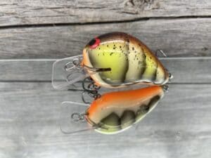 Black Label Balsa - Wreck - Balsa Squarebill - Toxic Craw Color - Zoom WEC E-1
