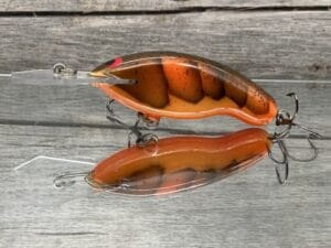 Black Label Balsa - Tapout Jr - Custom Balsa Crankbait - Fall Craw Color