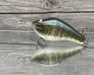 Black Label Balsa - 300 Proof - Custom Balsa Crankbait - Pearl Crappie Color