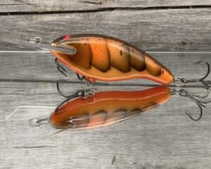 Black Label Balsa - Tapout - Custom Balsa Crankbait - Fall Craw Color