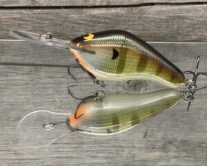Black Label Balsa - 300 Proof - Custom Balsa Crankbait - Bold Bluegill Color