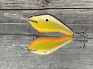 Black Label Balsa - 300 Proof - Custom Balsa Crankbait - Mellow Yellow Color