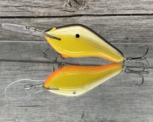 Black Label Balsa - 300 Proof - Custom Balsa Crankbait - Mellow Yellow Color