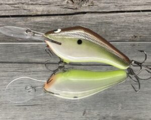 Black Label Balsa - 300 Proof - Custom Balsa Crankbait - Slick Color