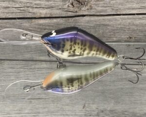 Black Label Balsa - 300 Proof - Custom Balsa Crankbait - Money Gill Color