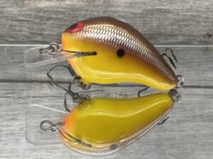 Black Label Balsa - Wreck - Balsa Squarebill - Spicy Mustard Color - Zoom WEC E-1