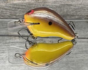 Black Label Balsa - Wreck - Balsa Squarebill - Spicy Mustard Color - Zoom WEC E-1