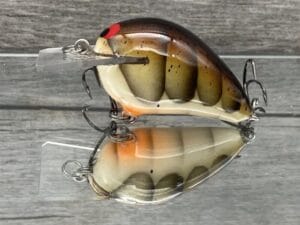 Black Label Balsa - Wreck Jr. - Custom Balsa Squarebill Crankbait - HD Craw Color