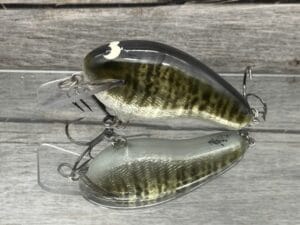 Black Label Balsa - Prowler - Signature Series Custom Balsa Squarebill Crankbait - Foiled Crappie Color