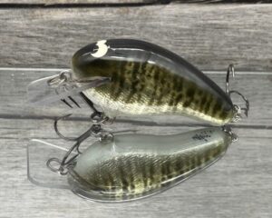 Black Label Balsa - Prowler - Signature Series Custom Balsa Squarebill Crankbait - Foiled Crappie Color