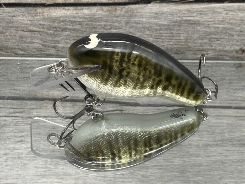 Black Label Balsa - Prowler - Signature Series Custom Balsa Squarebill  Crankbait - Foiled Crappie Color - Wood Bait Country