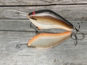 Black Label Balsa - 300 Proof - Custom Balsa Crankbait - Hot Chocolate Color