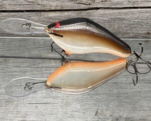 Black Label Balsa - 300 Proof - Custom Balsa Crankbait - Hot Chocolate Color