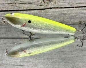 Black Label Balsa - Law Dawg - Signature Series Custom Balsa Topwater- Foiled Hot Shot Color