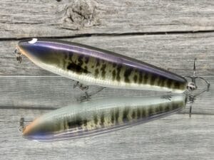 Black Label Balsa - Law Dawg - Signature Series Custom Balsa Topwater- Foiled Money Gill Color
