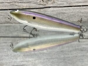 Black Label Balsa - Law Dawg - Signature Series Custom Balsa Topwater- Foiled Herring Color
