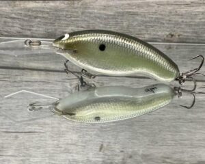 Black Label Balsa - Tapout Jr - Signature Series Custom Balsa Crankbait - Foiled Money Shad Color