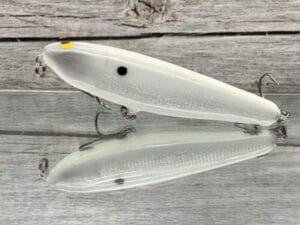Black Label Balsa - Law Dawg - Signature Series Custom Balsa Topwater- Foiled Bone Color