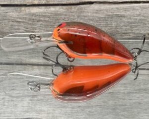 Black Label Balsa - Rock Hound - Custom Balsa Crankbait - Tabasco Craw Color