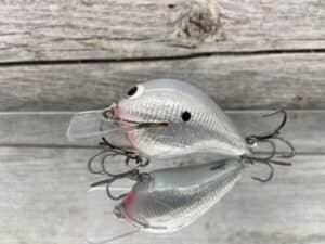 Black Label Balsa - Wreck Signature Series Crankbait - Foiled Grey Back Color - Zoom WEC E-1