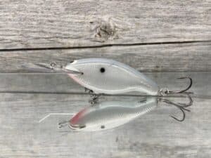 Black Label Balsa - Tapout - Signature Series Custom Balsa Crankbait - Foiled Grey Back Color