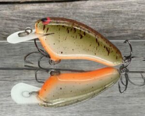 Black Label Balsa - Hickster - Balsa Crankbait - Root Beer - Zoom WEC Hicky