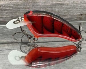 Black Label Balsa - Hickster - Balsa Crankbait - Fire Craw - Zoom WEC Hicky