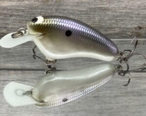 Black Label Balsa - Hickster - Balsa Crankbait - American Shad Color - Zoom WEC Hicky