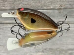 Black Label Balsa - Bacon-Signature Series - Balsa Crankbait - Pumpkin Seed Color