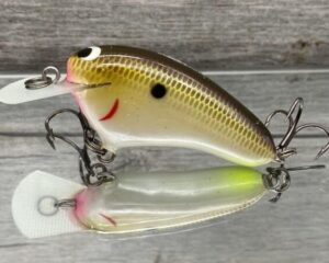 Black Label Balsa - Hickster - Balsa Crankbait - Cliff's Secret Color - Zoom WEC Hicky