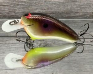 Black Label Balsa - Hickster - Balsa Crankbait - High Rock Shad Color - Zoom WEC Hicky