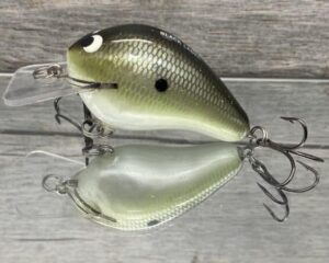 Black Label Balsa - Wreck - Balsa Squarebill - Money Shad Color - Zoom WEC E-1