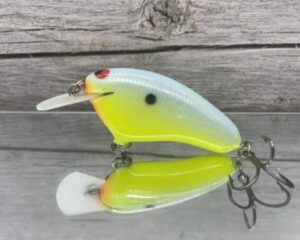 Black Label Balsa - Hickster - Balsa Crankbait - Candy Dolphin Color - Zoom WEC Hicky