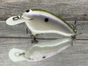 Black Label Balsa - Hickster - Balsa Crankbait - Shell Bed Shad - Zoom WEC Hicky