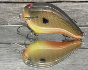 Black Label Balsa - Head Hunter - Signature Series Crankbait - Pumpkin Seed - Zoom WEC E-2