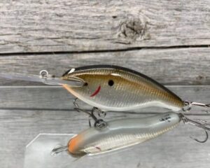 Black Label Balsa - Tapout - Signature Series Custom Balsa Crankbait - Foiled Tennessee Flash Color