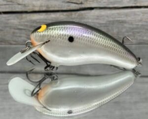 Black Label Balsa - Turbo - Custom Balsa Crankbait - Gizzard Shad Pearl Color