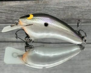 Black Label Balsa - Speedy - Hybrid Squarebill Crankbait - Gizzard Shad Pearl Color