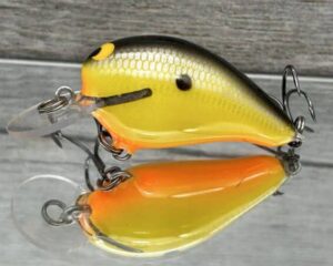 Black Label Balsa - Rumble - Custom Balsa Crankbait - Mellow Yellow Color