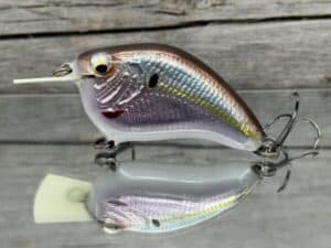 The Lure Forge - The Twenty-2 Rattling Squarebill Crankbait - Natural Shad Color