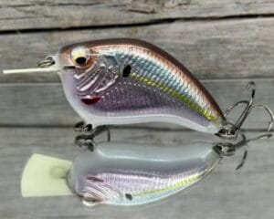 The Lure Forge - The Twenty-2 Rattling Squarebill Crankbait - Natural Shad Color