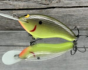 Black Label Balsa - The .38 - Balsa Crankbait - Moon Shine Color