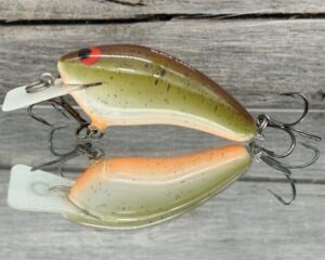 Black Label Balsa - Speedy - Hybrid Squarebill Crankbait - Root Beer Color