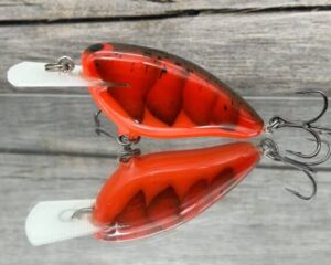 Black Label Balsa - Bacon MR - Balsa Crankbait - Delta Craw Color