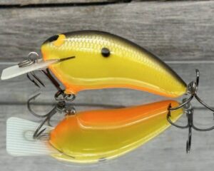 Black Label Balsa - Speedy - Hybrid Squarebill Crankbait - Mellow Yellow Color