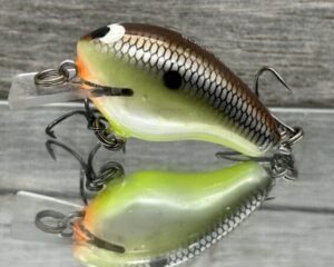 Black Label Balsa - Runt- Custom Balsa Crankbait - Slick Color