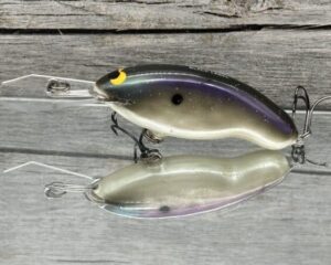 Black Label Balsa - Tapout Jr - Custom Balsa Crankbait - Bone Gizzard Color